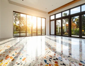 أرضيات تيرازو حديثة للمنازل والمحلات في الكويت